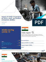 Impact of COVID-19 Pandemic On Micro, Small, and Medium Enterprises (MSMEs)