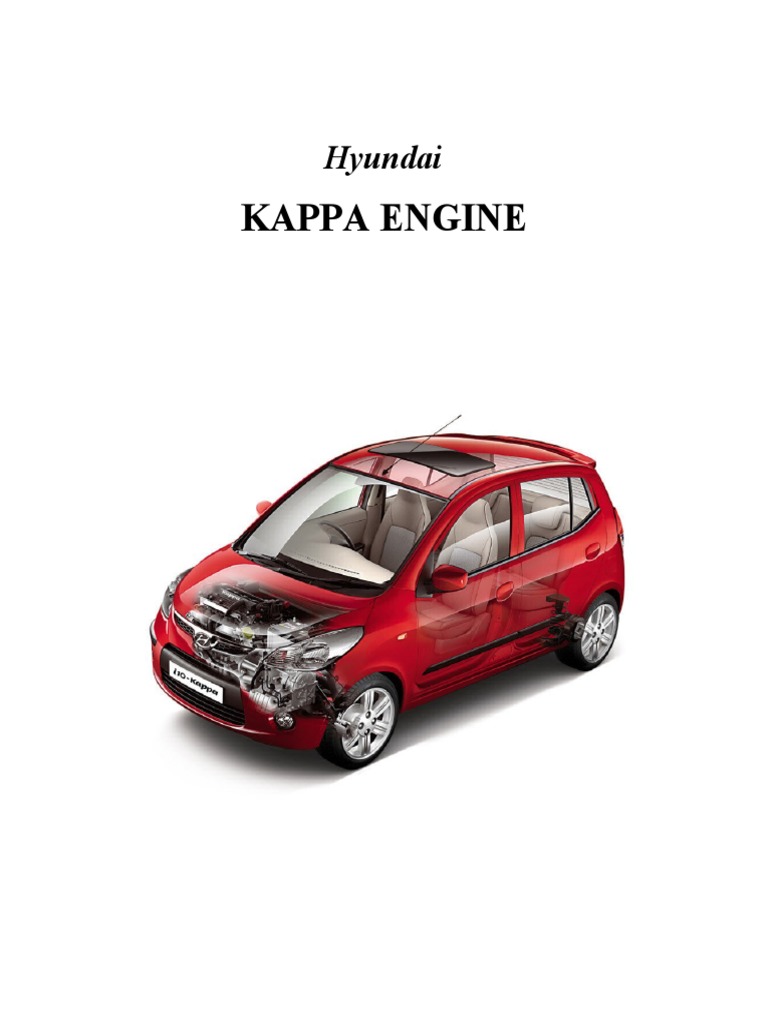 Hyundai Kappa Engine Overview and Benefits | PDF | Machines | Propulsion