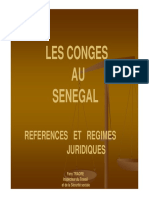 Conges Senegal PDF