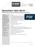 Masterfiber Mac 360 FF: Synthetic Hybrid Fiber With Optimum Finishing Performance