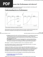 How To A Measure The Performance of A Server?