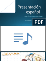 Presentación Español