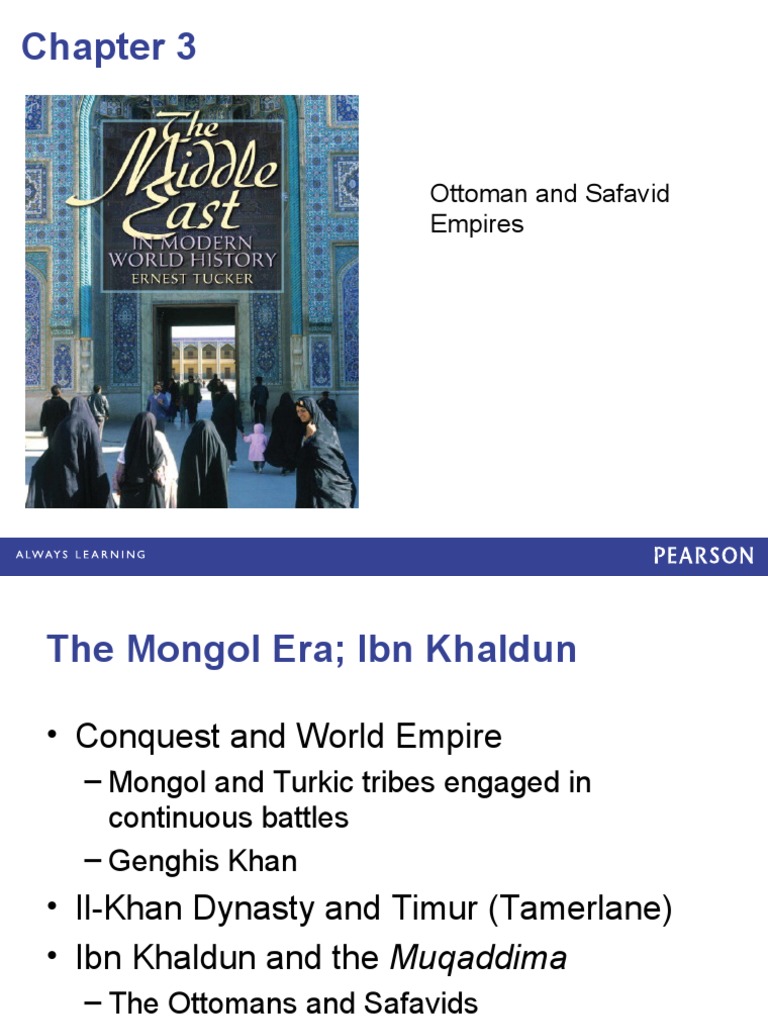 Chapter 4 Ottoman and Safavid Empires PDF Ottoman Empire Mongol