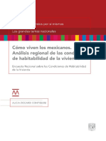 Cómo Viven Los Mexicanos. Encuesta Nacional Sobre Las Condiciones de Habitabilidad y Vivienda 2015