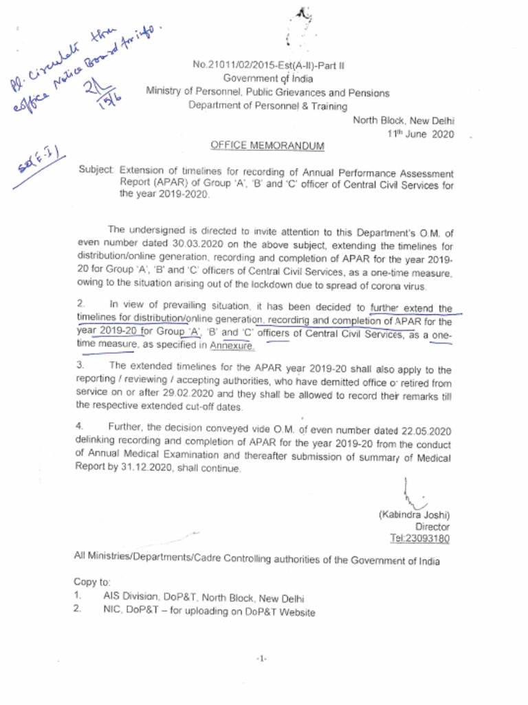 APAR Revised Timeline PDF