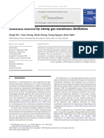 Ammonia Removal by Sweep Gas Membrane Distillation: Zongli Xie, Tuan Duong, Manh Hoang, Cuong Nguyen, Brian Bolto