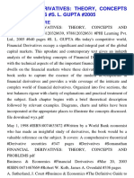 Financial Derivatives: Theory, Concepts and Problems #S. L. Gupta #2005