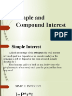 Simple and Compound Interest