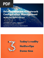 DevNet Day For Prio Partners - NetDevOps CICD