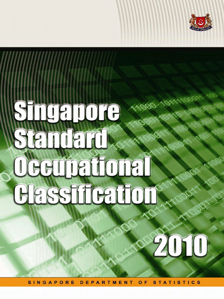 Singapore Standard Occupational Classification 2010 PDF, PDF, Health  Professional