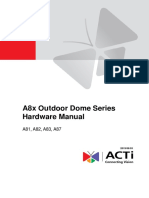 A8x Outdoor Dome Series Hardware Manual: A81, A82, A83, A87