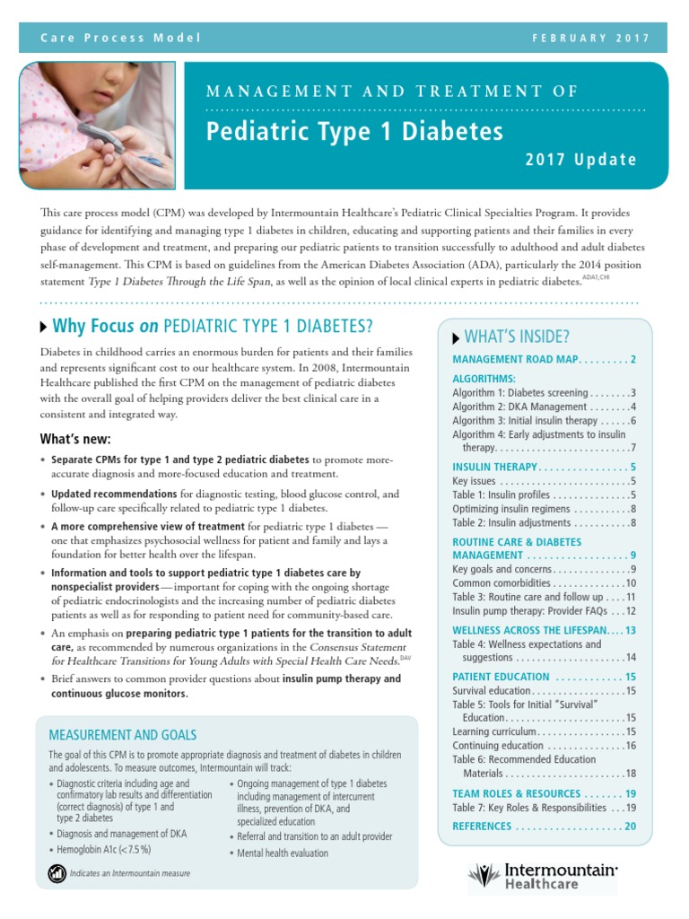 Diabetes Pediatric PDF | PDF | Endocrine System | Disorders Of ...