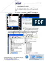 Estacion Total GPT 3200NW - Transferencia de Datos PDF