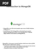 Unit 5 - Chapter 2 - Introduction To MongoDB