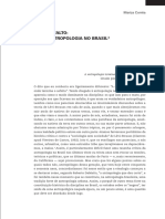 O Mato e o Asfalto Campos Da Antropologia No Brasil Mariza Corrêa