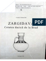 Ursachi V. - Zargidava - Cetatea Dacica de La Brad, 1995 PDF