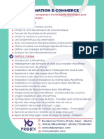 Formation Ecommerce PDF