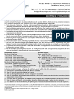 Formulaire Gabon PDF