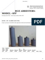 Indoor Surge Arresters-Model - SPF