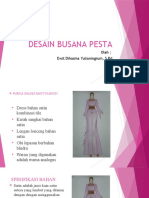 DESAIN BUSANA PESTA