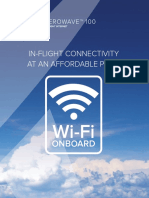 In-Flight Connectivity at An Affordable Price: Wi-Fi