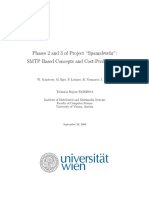 Phases 2 and 3 of Project "Spamabwehr": SMTP Based Concepts and Cost-Profit Models