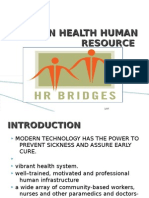 Gaps in Health Human Resource