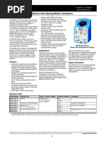 M9106-Xgx-2 Series Electric Non-Spring-Return Actuators: Description