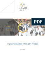 ETIP SNET Implementation Plan 2017 2020