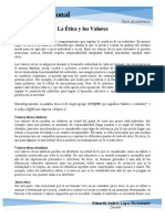 02 La Etica y los Valores.Etica Profesional