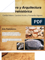 Escultura y Arquitectura Prehistórica: Materiales y Tipos de Obras