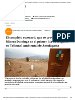 El Complejo Escenario Que Se Prevé para Minera Dominga en El Primer Día de Alegatos en Tribunal Ambiental de Antofagasta - El Mostrador