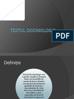 Test Docimologic NIV II