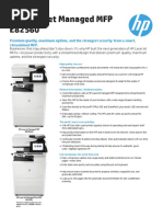 HP Laserjet Managed MFP E82560