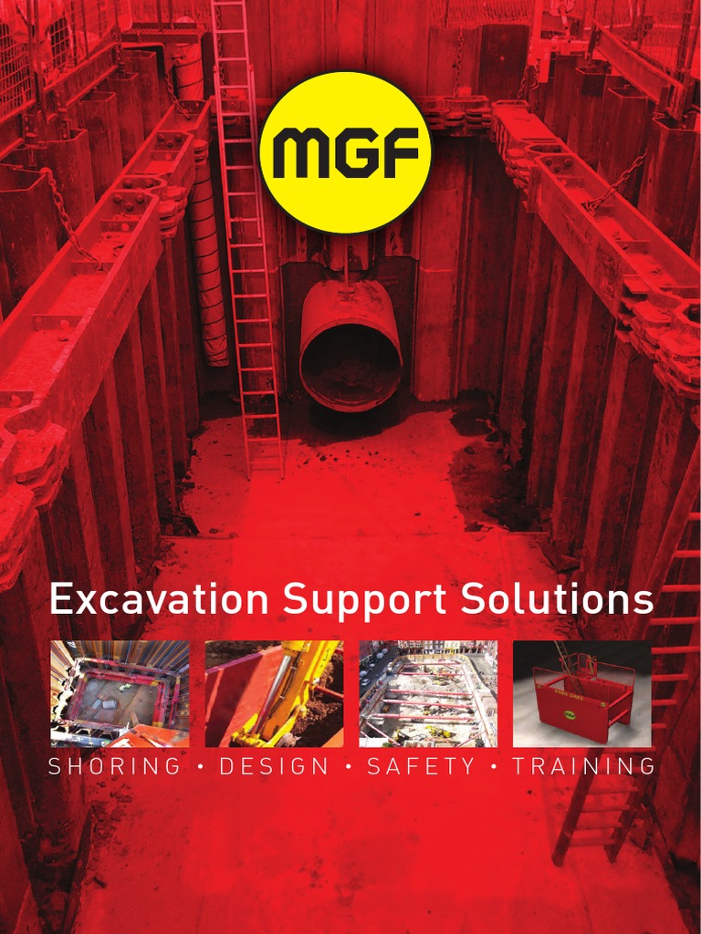 Excavation Support Solutions Overview | PDF | Deep Foundation | Engineering