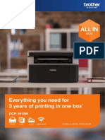 Everything You Need For 3 Years of Printing in One Box: DCP-1612W