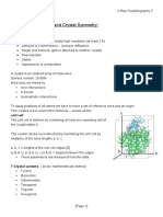 X-Ray Crystallography 2