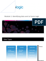 Sumo Logic Training - Module 1 - Data Sent To SL PDF