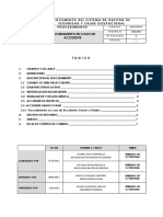 Procedimiento en Caso de Accidente