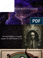 Why You Should Read: H.P. Lovecraft