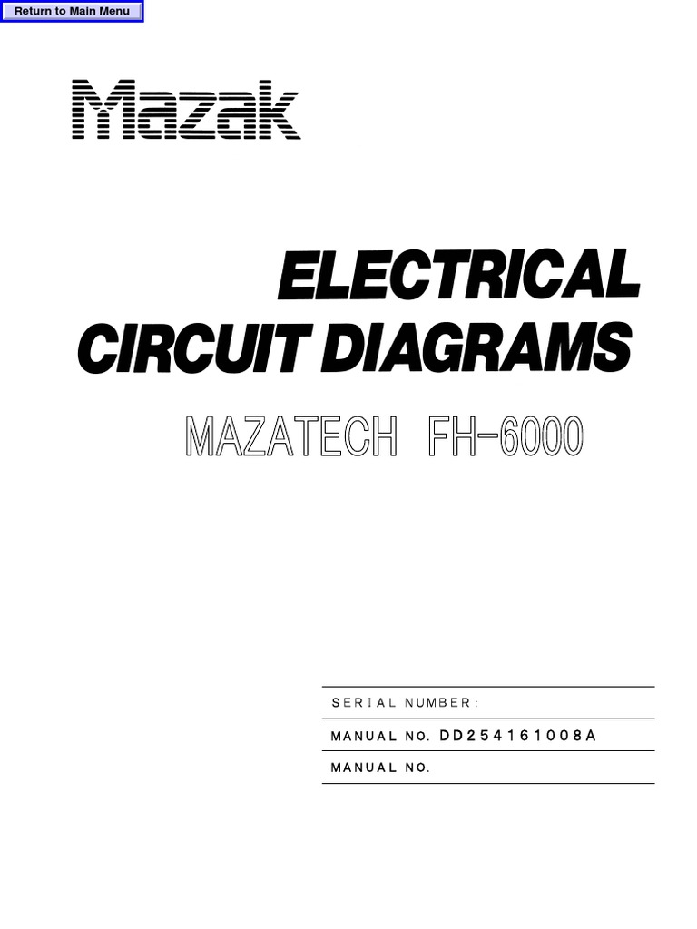 FH6000 Electrical Diagrams PDF | PDF | Programmable Logic
