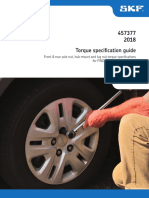 Torque Specification Guide