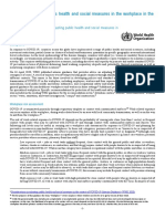 WHO 2019 NCoV Adjusting PH Measures Workplaces 2020.1 Eng