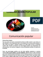 Comunicación Popular Power Point