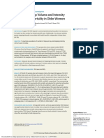 Paper - Association of Step Volume and Intensity With All-Cause Mortality in Older Women (2019)