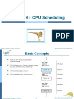 Chapter 6: CPU Scheduling: Silberschatz, Galvin and Gagne ©2013 Operating System Concepts - 9 Edition