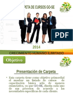 Carpeta de Cursos Go-Se 2014