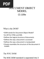 Document Object Model