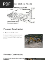 Proceso Constructivo Losa Maciza