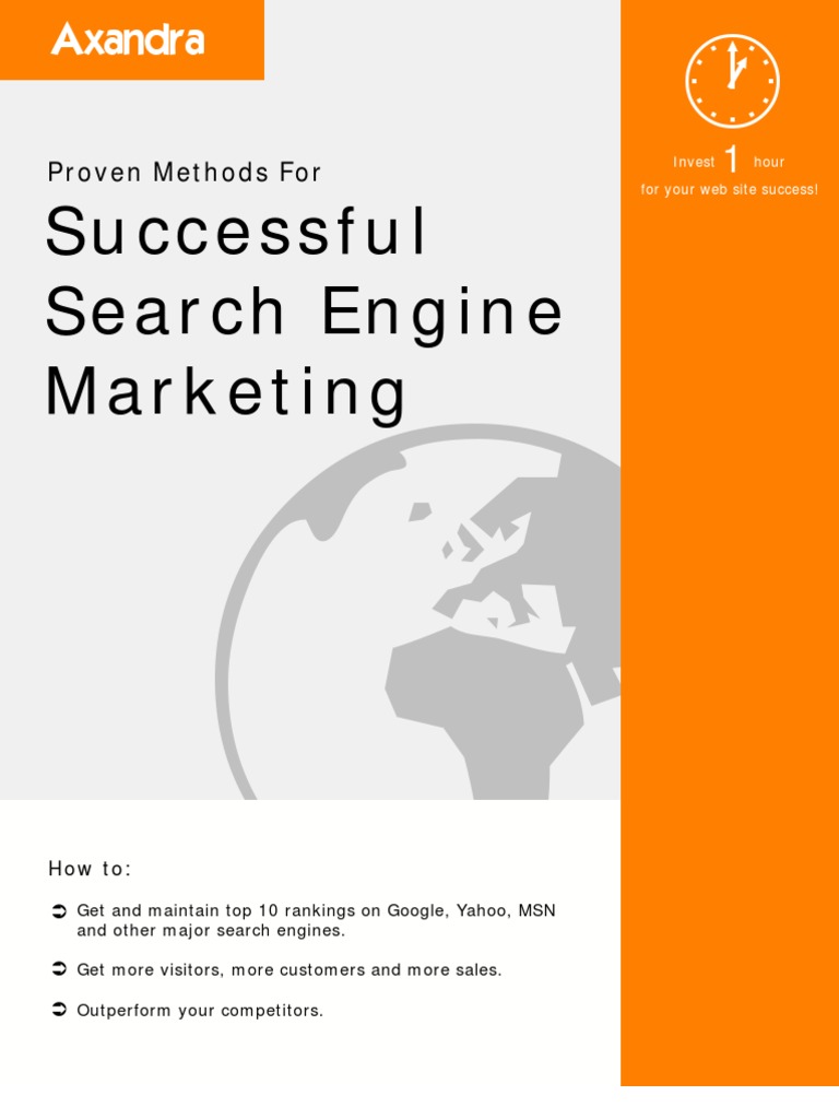 Sucessful Search Engine Marketing | PDF | Search Engine Optimization ...